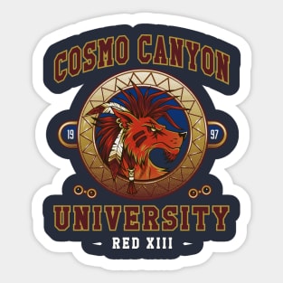 Cosmo Canyon University - Video Game Sticker